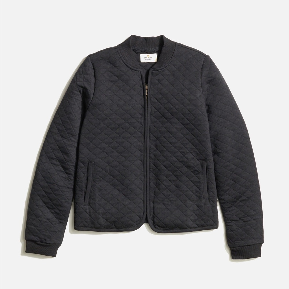 Marine Layer Women’s Corbet Quilted Bomber Size Medium
